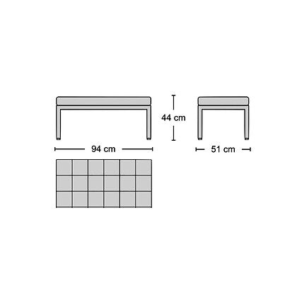 2-Seater Bench