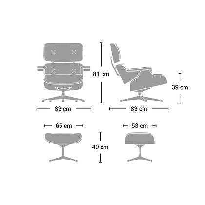 CE Lounge Chair and Ottoman