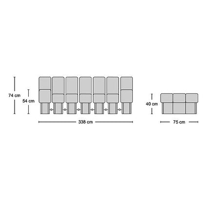 DS-600 Modular Sofa & Ottoman