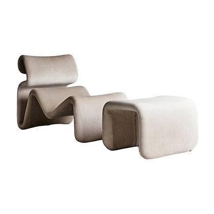 Swirl Lounge Chair & Ottoman