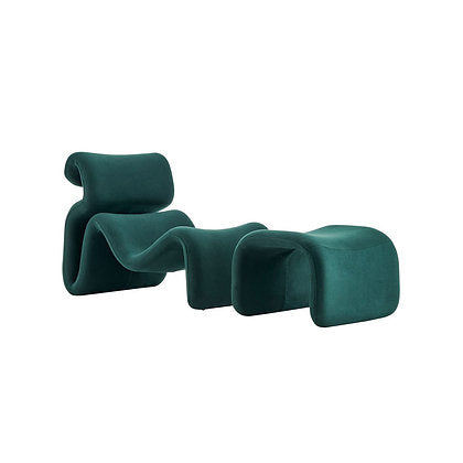 Swirl Lounge Chair & Ottoman