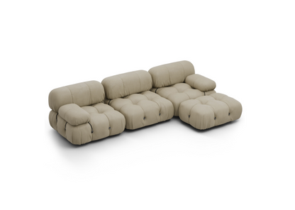 Mario 3-Seater Sofa & Ottoman